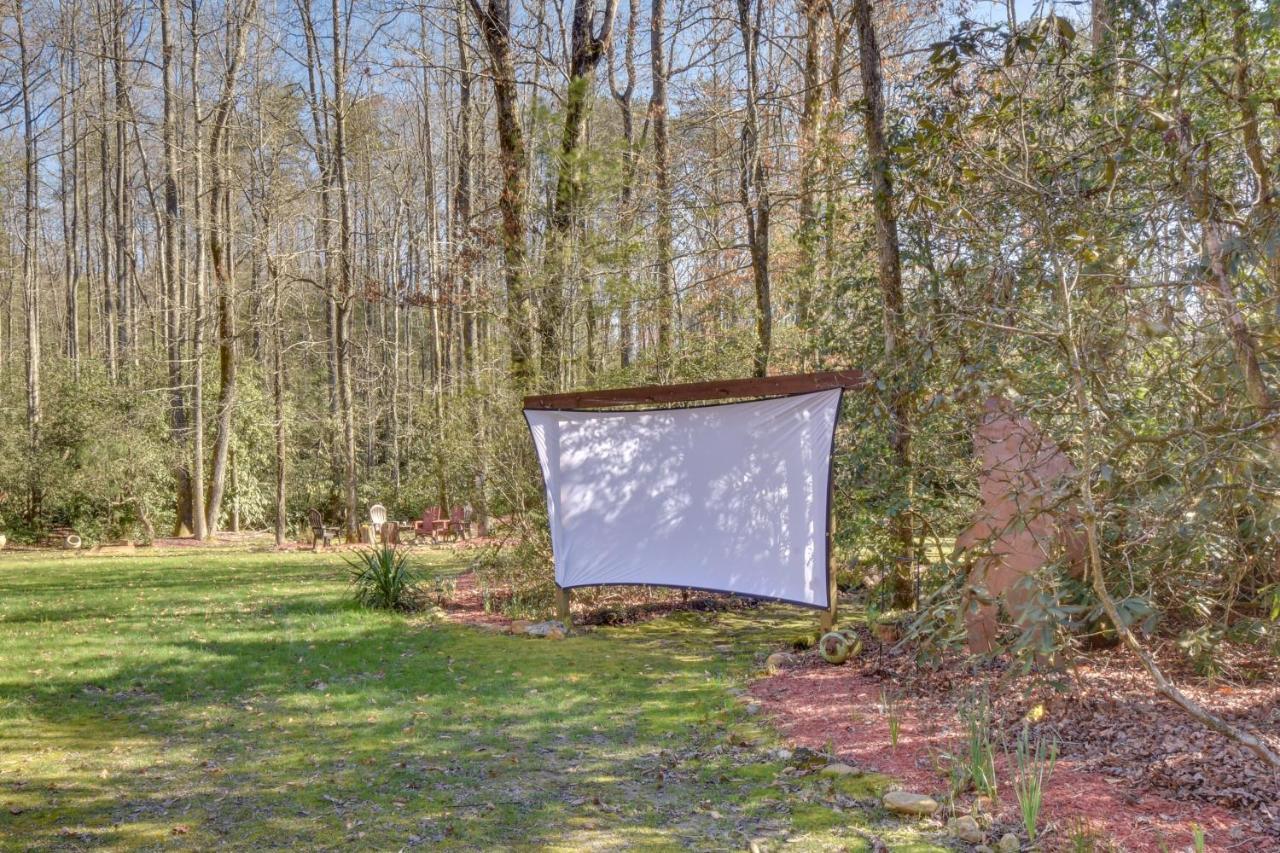 5-Acre North Georgia Mountain Retreat With Creek! Villa Sautee Nacoochee Eksteriør billede