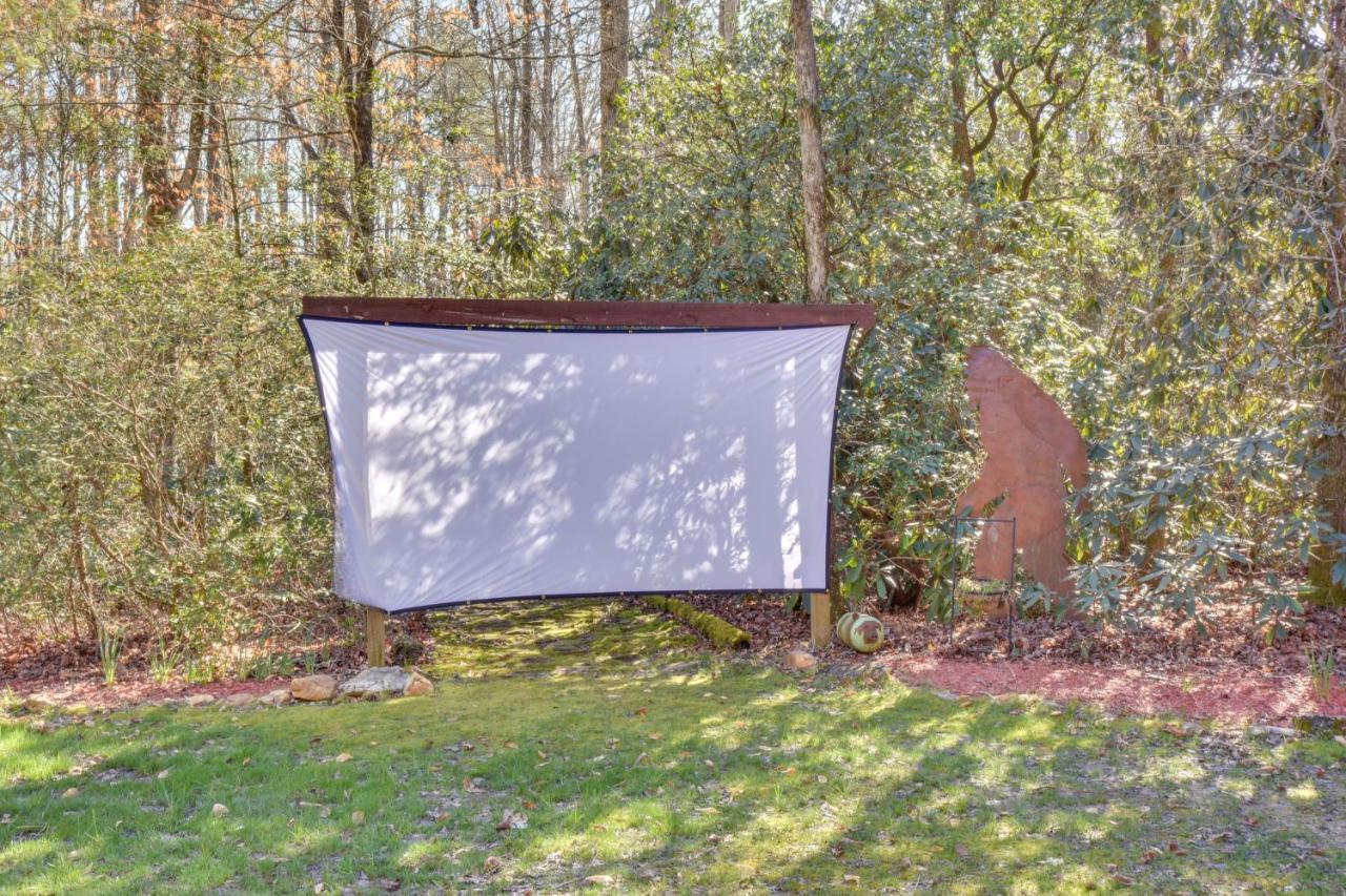 5-Acre North Georgia Mountain Retreat With Creek! Villa Sautee Nacoochee Eksteriør billede