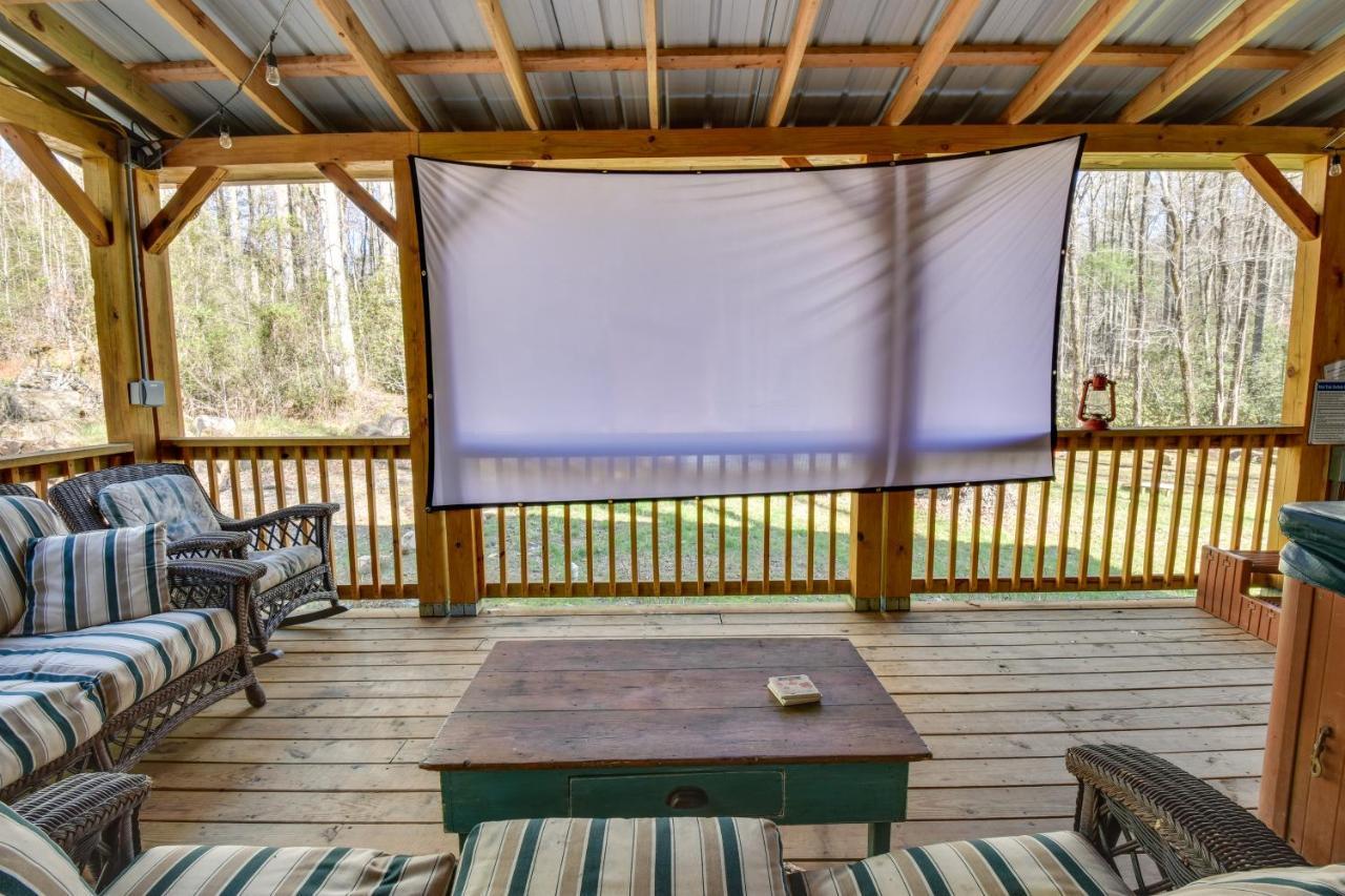 5-Acre North Georgia Mountain Retreat With Creek! Villa Sautee Nacoochee Eksteriør billede