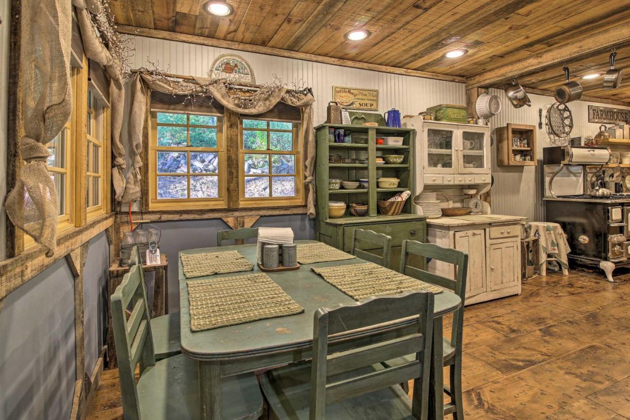 5-Acre North Georgia Mountain Retreat With Creek! Villa Sautee Nacoochee Eksteriør billede