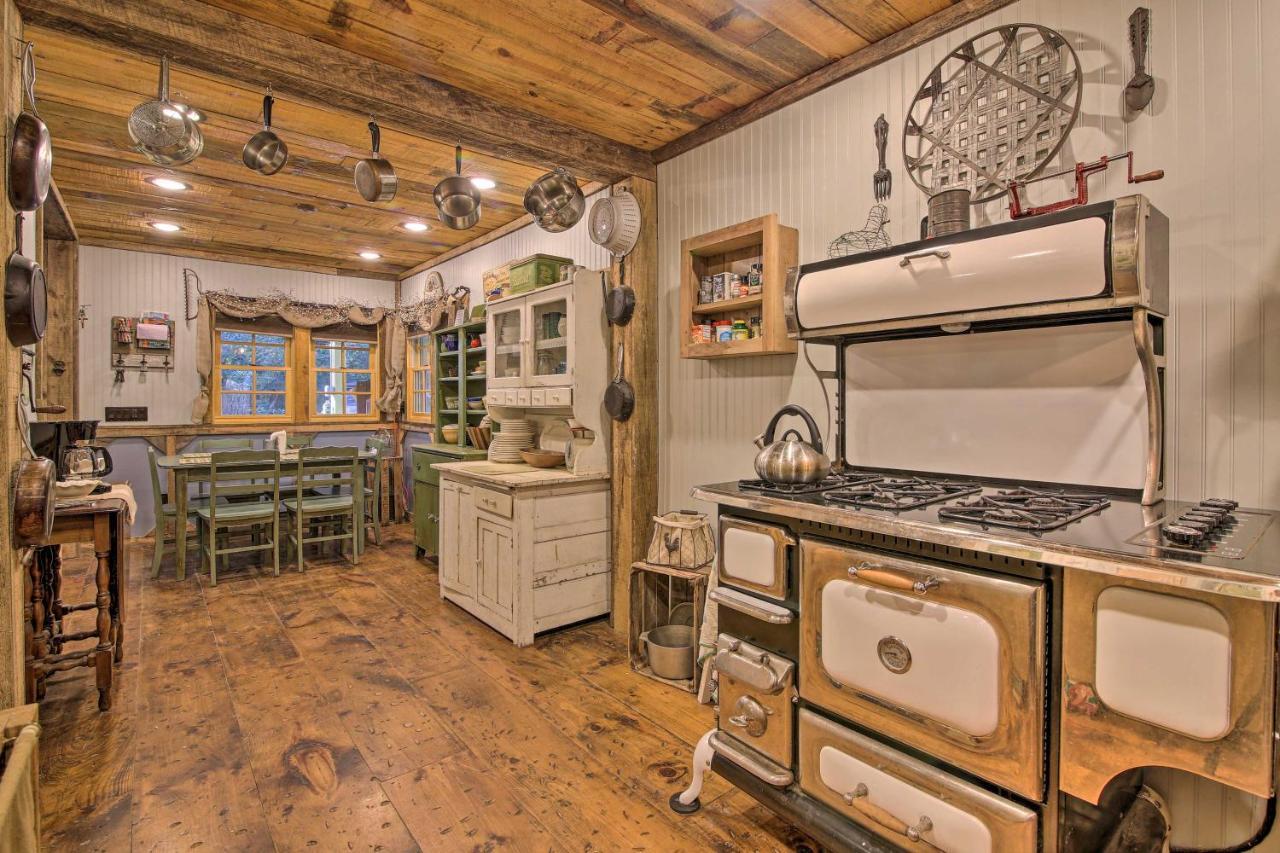 5-Acre North Georgia Mountain Retreat With Creek! Villa Sautee Nacoochee Eksteriør billede
