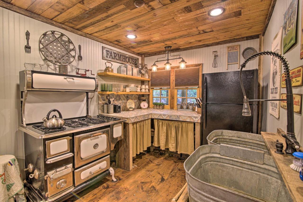 5-Acre North Georgia Mountain Retreat With Creek! Villa Sautee Nacoochee Eksteriør billede