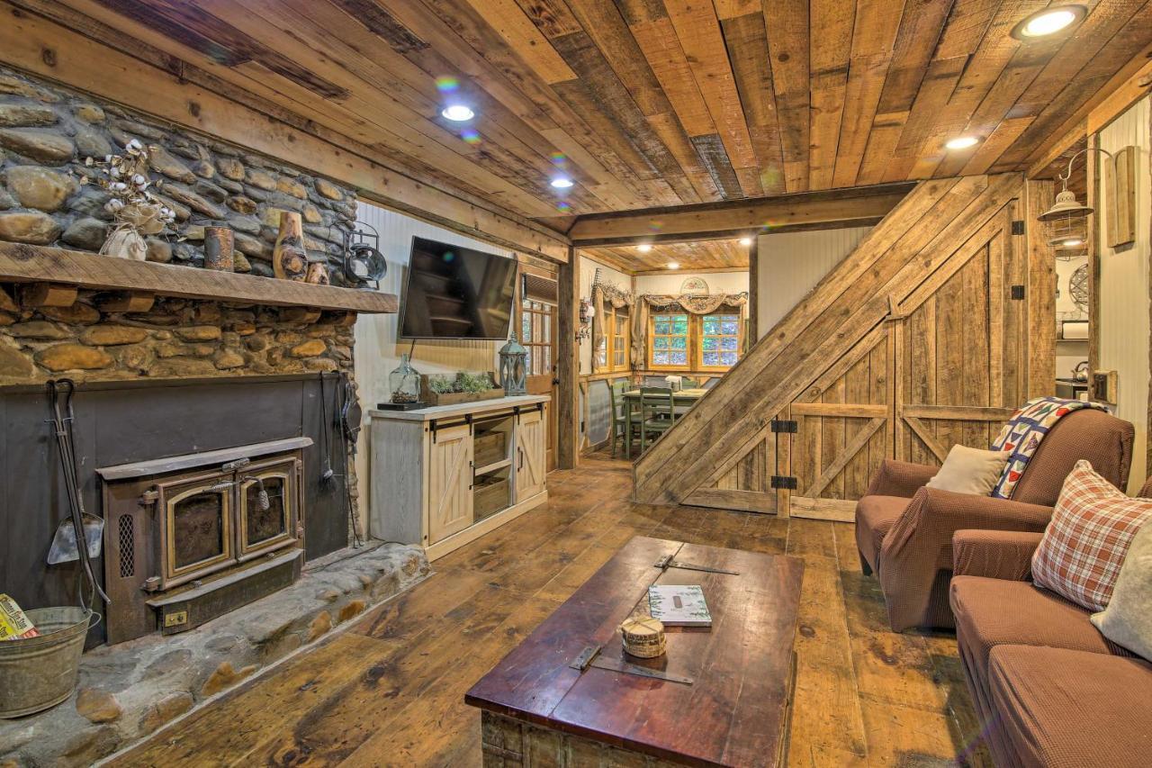 5-Acre North Georgia Mountain Retreat With Creek! Villa Sautee Nacoochee Eksteriør billede
