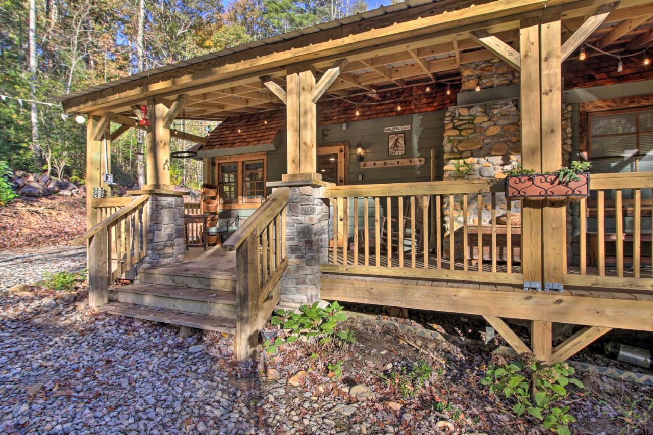 5-Acre North Georgia Mountain Retreat With Creek! Villa Sautee Nacoochee Eksteriør billede