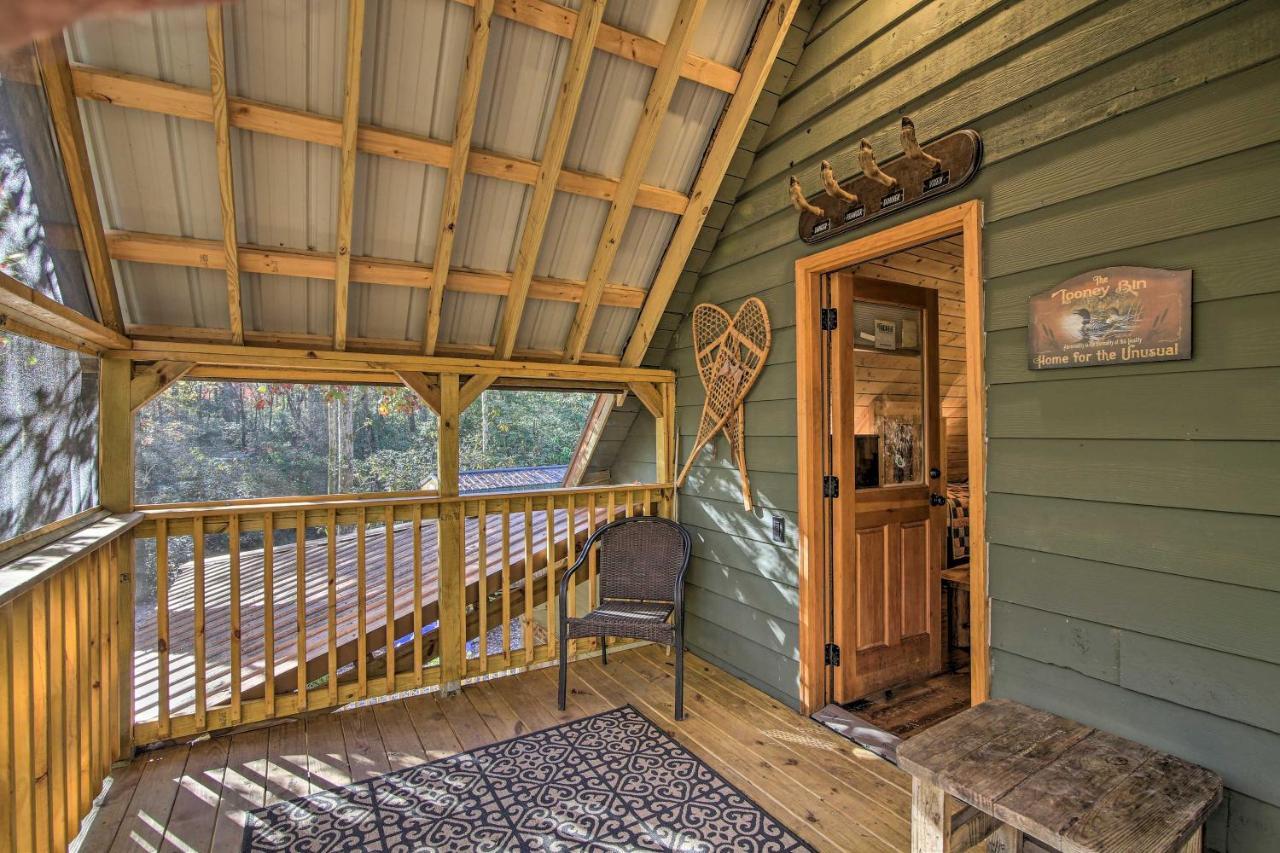 5-Acre North Georgia Mountain Retreat With Creek! Villa Sautee Nacoochee Eksteriør billede