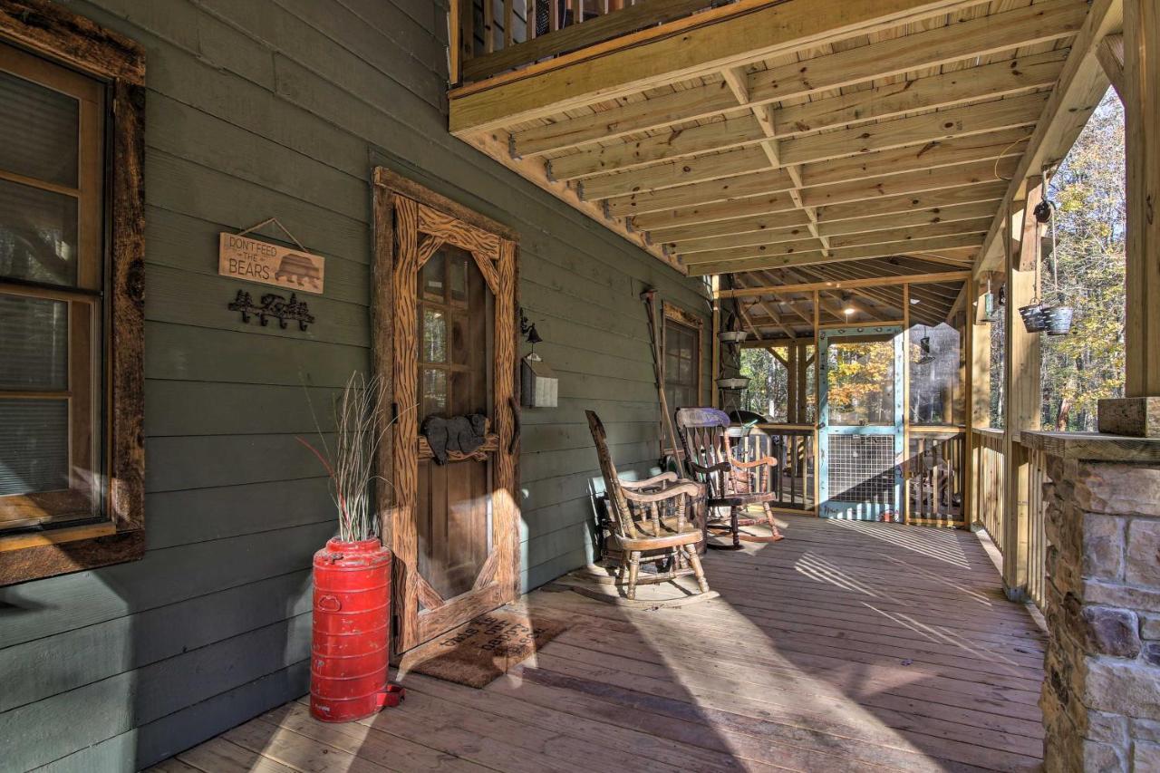 5-Acre North Georgia Mountain Retreat With Creek! Villa Sautee Nacoochee Eksteriør billede
