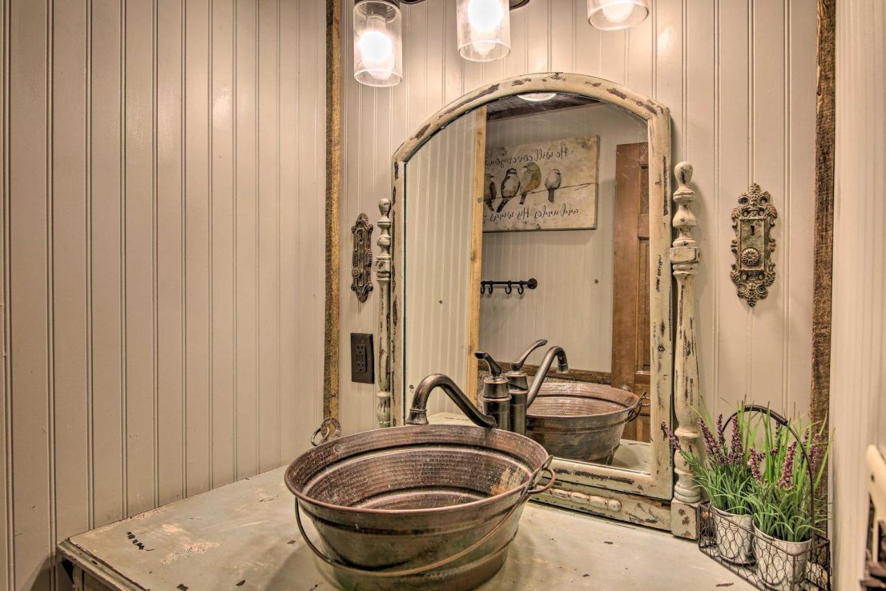 5-Acre North Georgia Mountain Retreat With Creek! Villa Sautee Nacoochee Eksteriør billede
