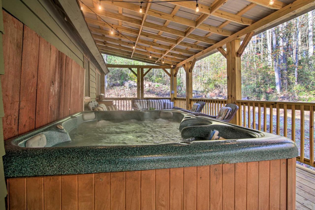 5-Acre North Georgia Mountain Retreat With Creek! Villa Sautee Nacoochee Eksteriør billede