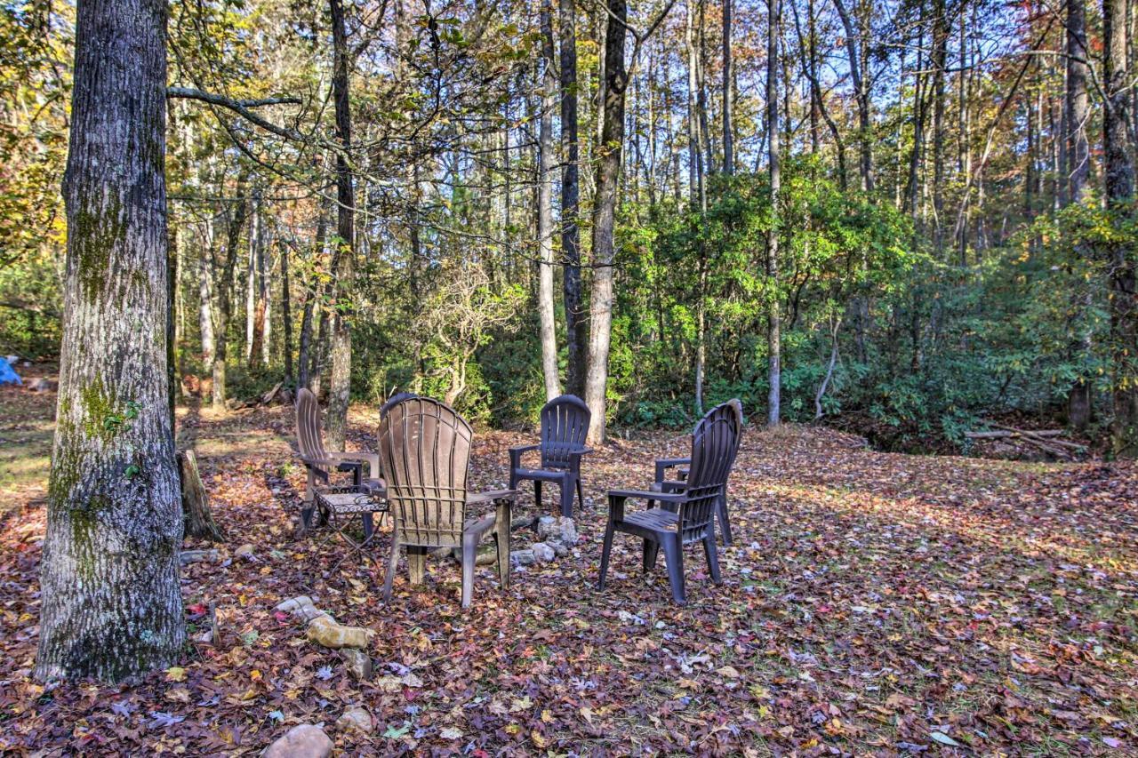 5-Acre North Georgia Mountain Retreat With Creek! Villa Sautee Nacoochee Eksteriør billede