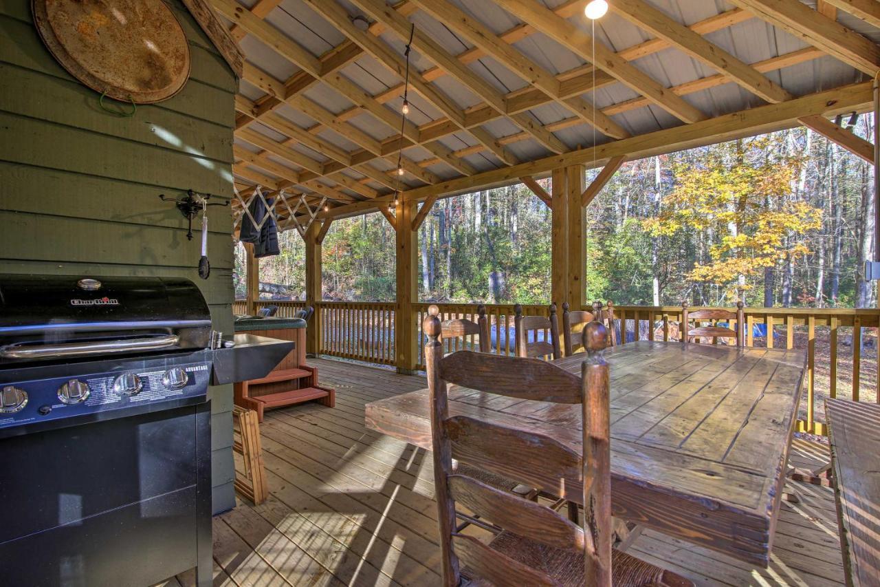 5-Acre North Georgia Mountain Retreat With Creek! Villa Sautee Nacoochee Eksteriør billede